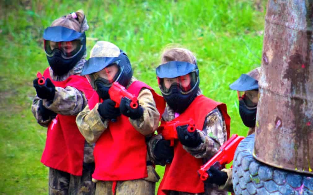 Детский пейнтбол