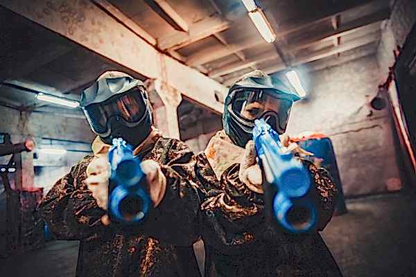 Детский пейнтбол