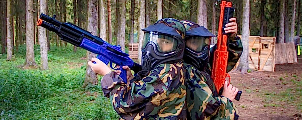 Детский пейнтбол